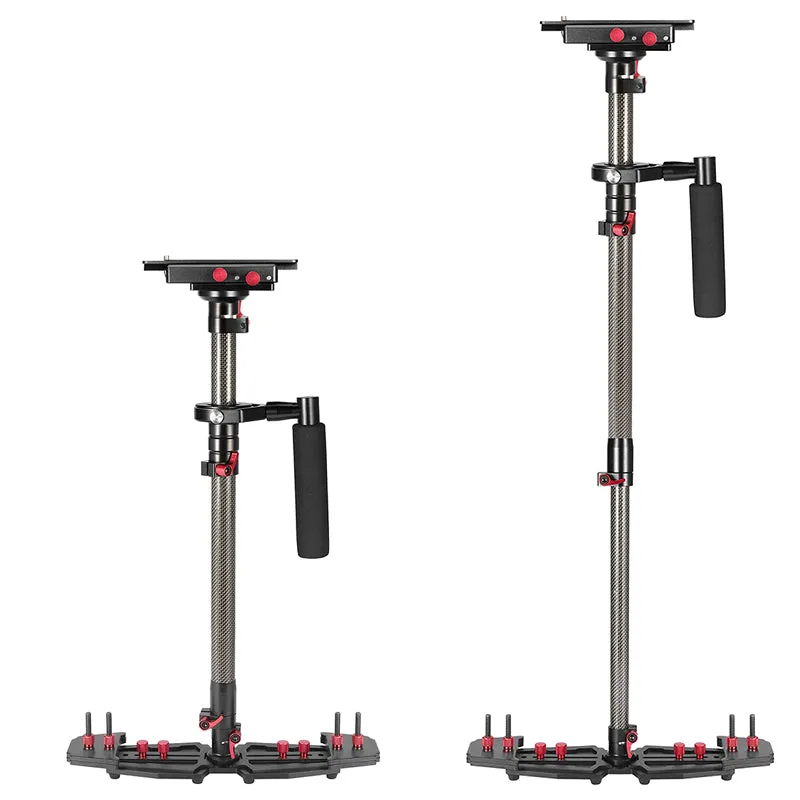 HD2000 Handheld Camera Stabilizer - Adjustable Mounts   Counter Weights, 53-78.5cm, 5-8kg Weight Bearing Capability