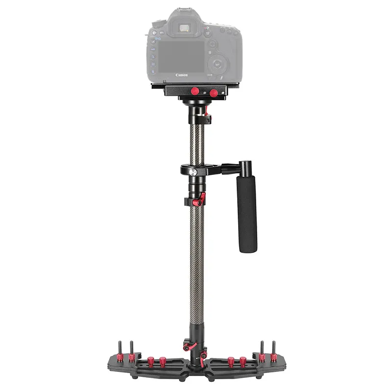 HD2000 Handheld Camera Stabilizer - Adjustable Mounts   Counter Weights, 53-78.5cm, 5-8kg Weight Bearing Capability