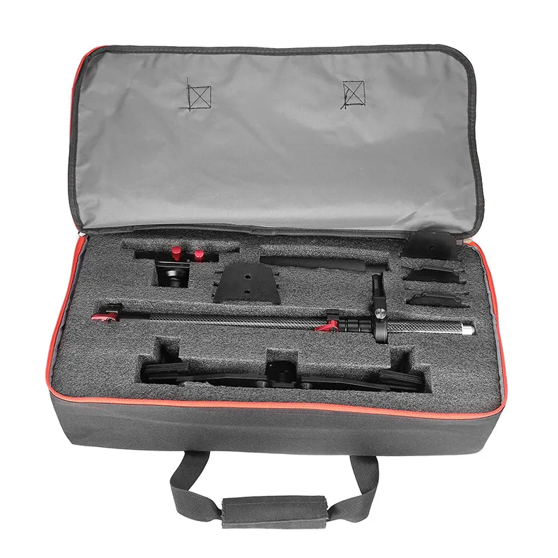 HD2000 Handheld Camera Stabilizer - Adjustable Mounts   Counter Weights, 53-78.5cm, 5-8kg Weight Bearing Capability