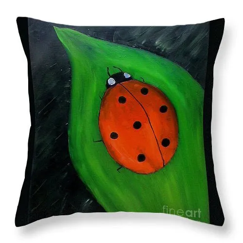 Hey Lady - Throw Pillow