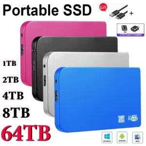 High-Speed Portable Storage 1TB External SSD Drive