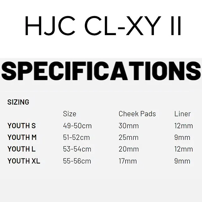 HJC CL-XY II Youth - Graphics
