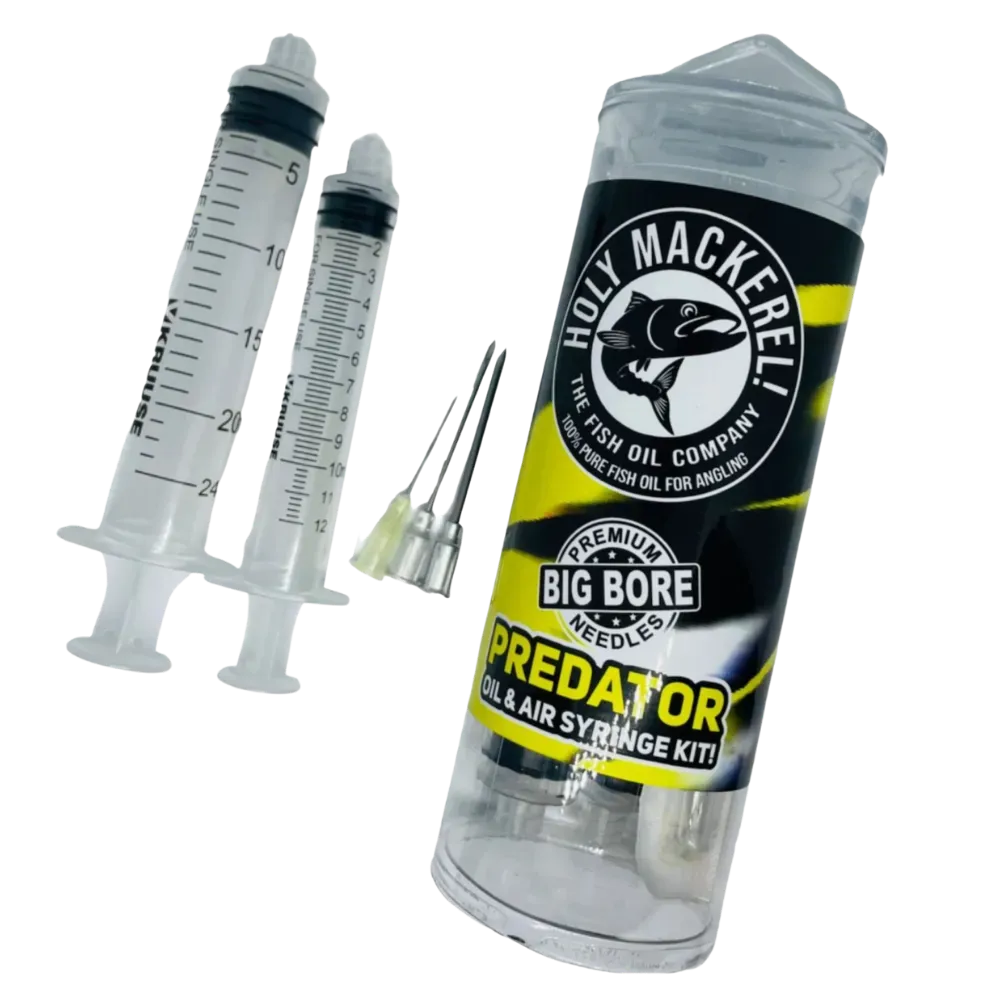 Holy Mackerel Dead Bait Oil & Syringe Kit