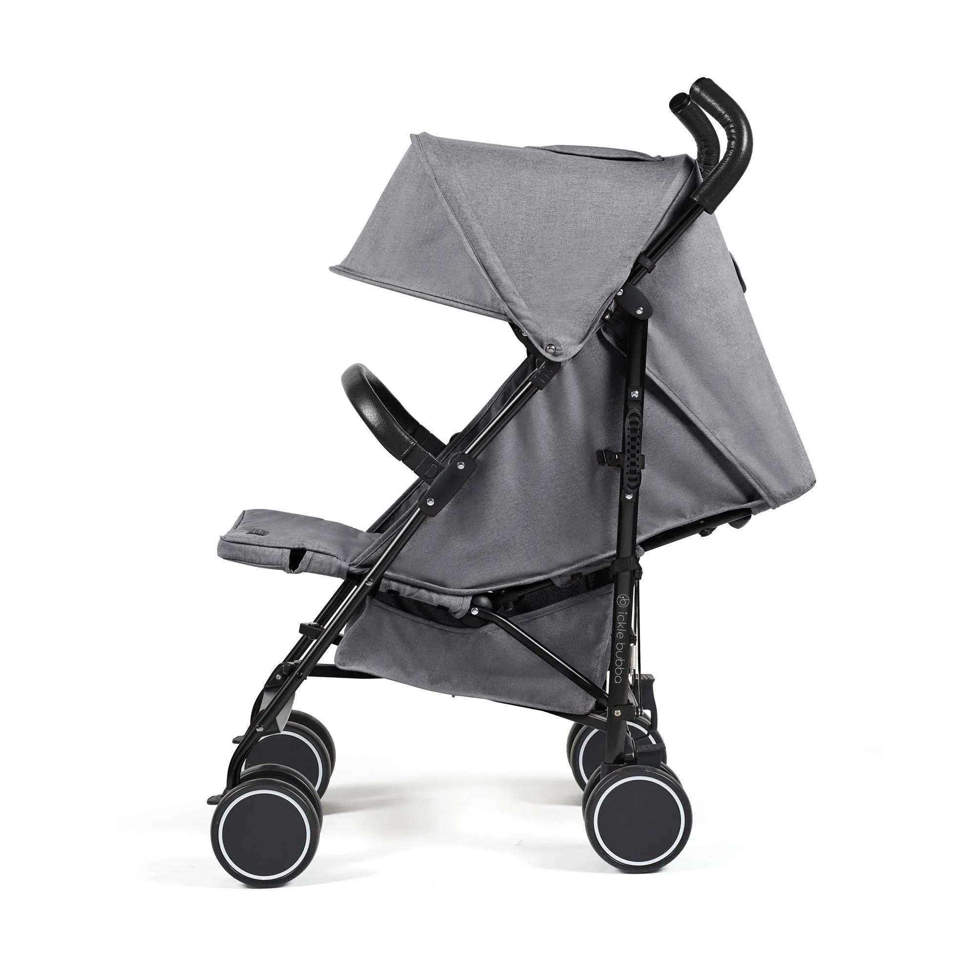 Ickle Bubba Discovery Prime Stroller - Matte Black/Graphite Grey