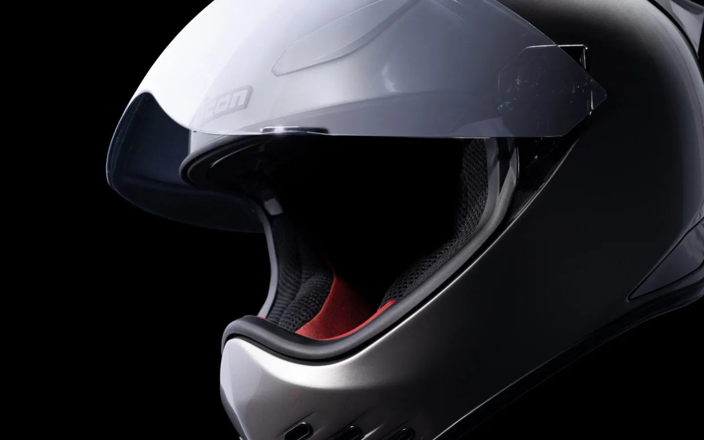Icon Domain Helmet - Cornelius - Silver