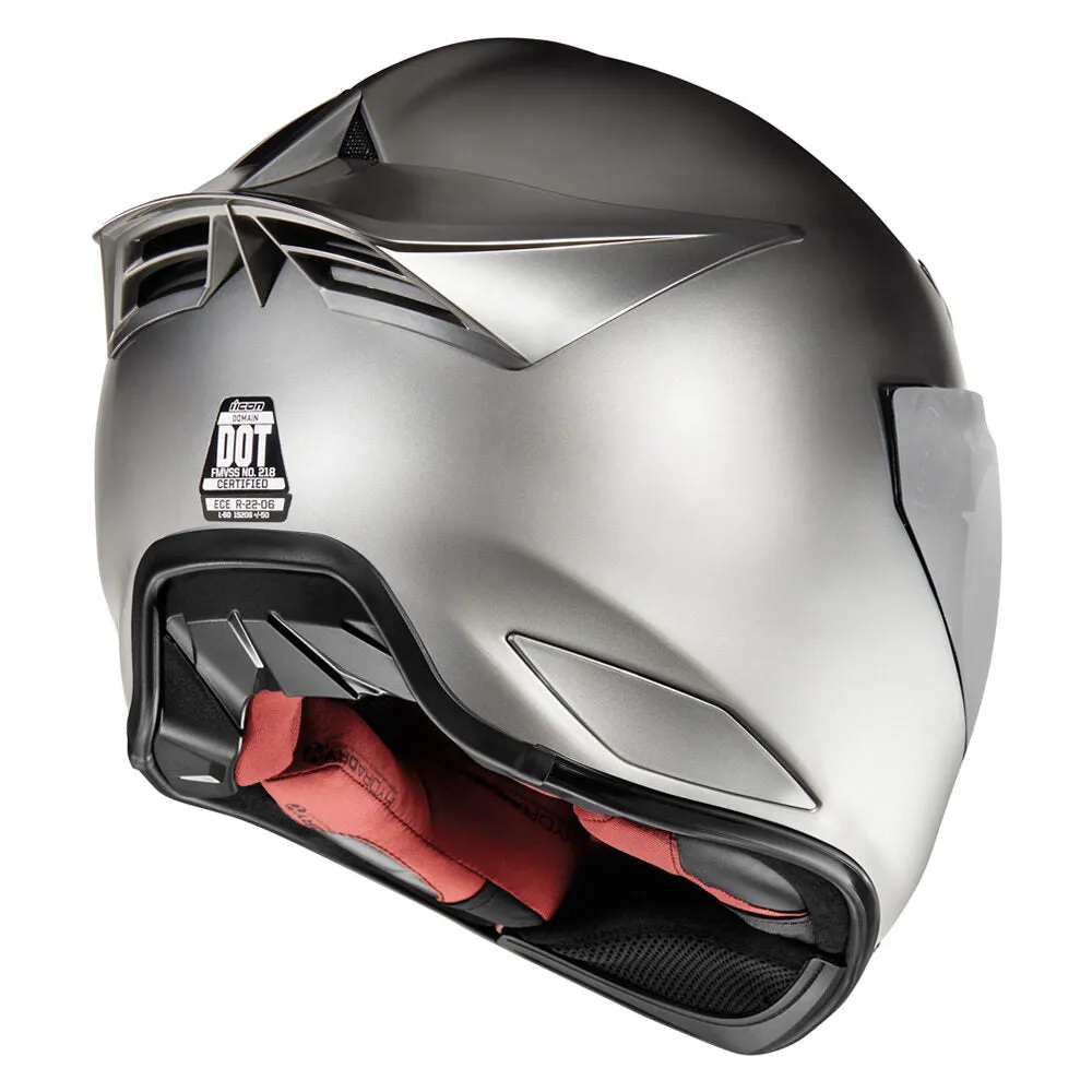 Icon Domain Helmet - Cornelius - Silver