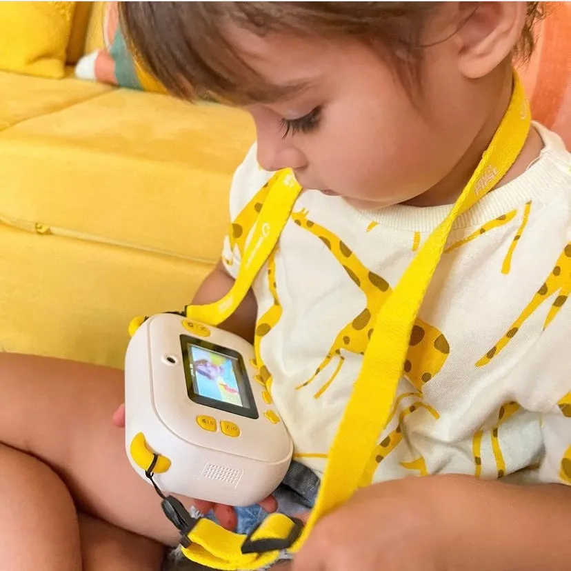 Instant Print Camera & Label Maker | Thermal Printer w/ Refills | myFirst Camera Insta Wi
