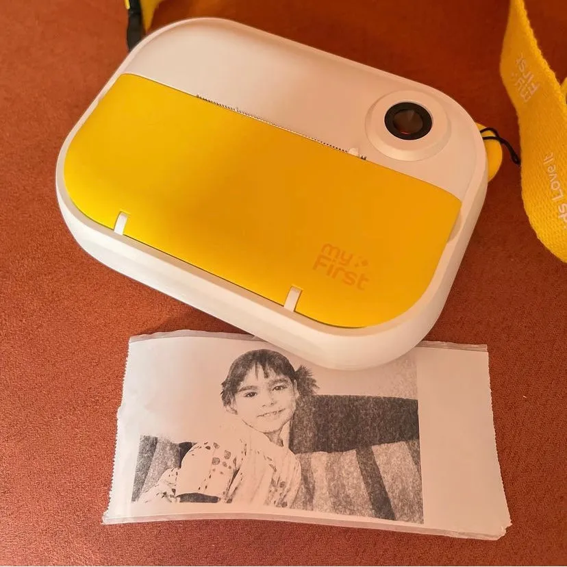 Instant Print Camera & Label Maker | Thermal Printer w/ Refills | myFirst Camera Insta Wi