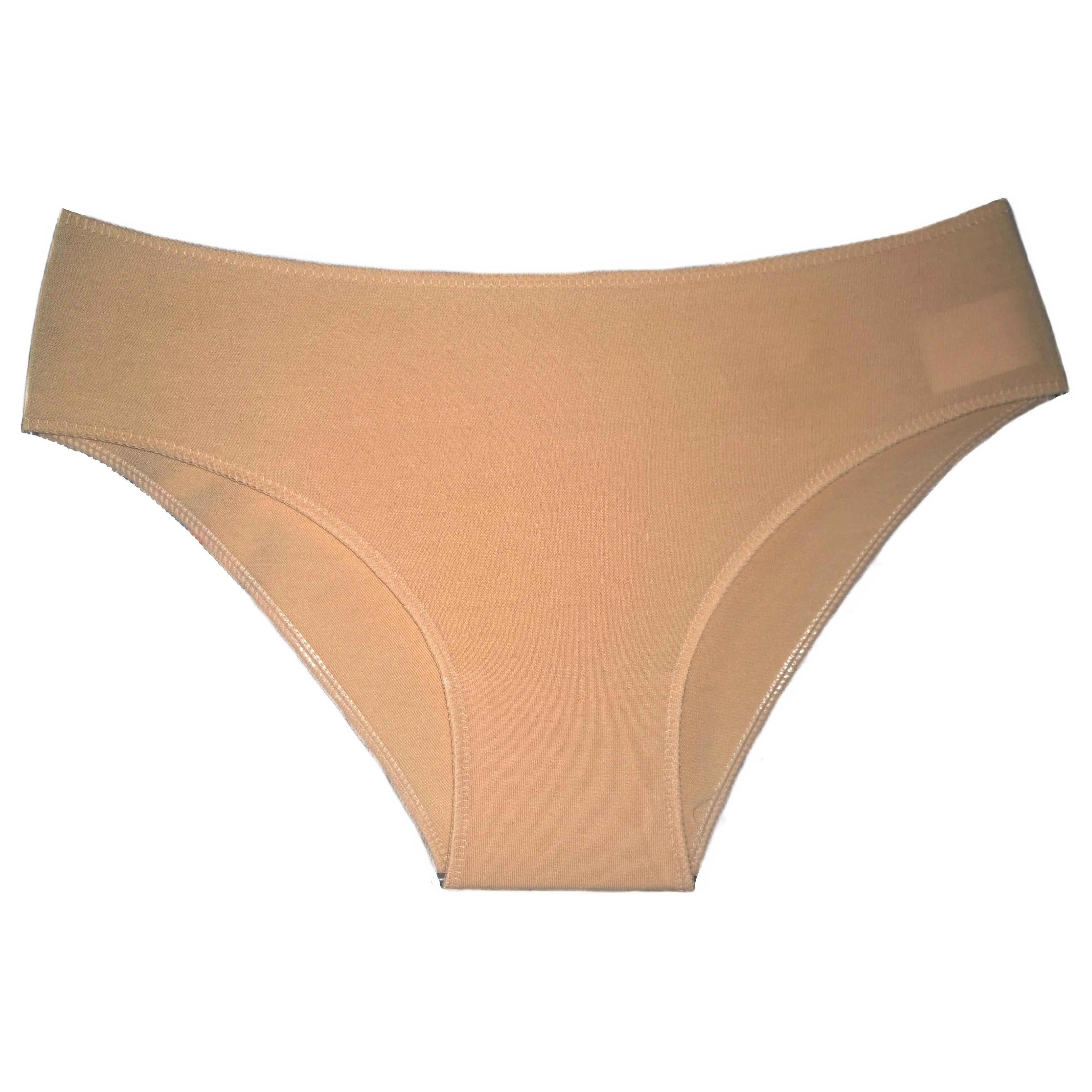 Invisible Seamless Gym Brief Beige