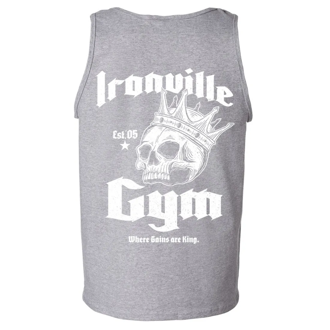 Ironville GYM KING Standard Cut Gym Tanktop