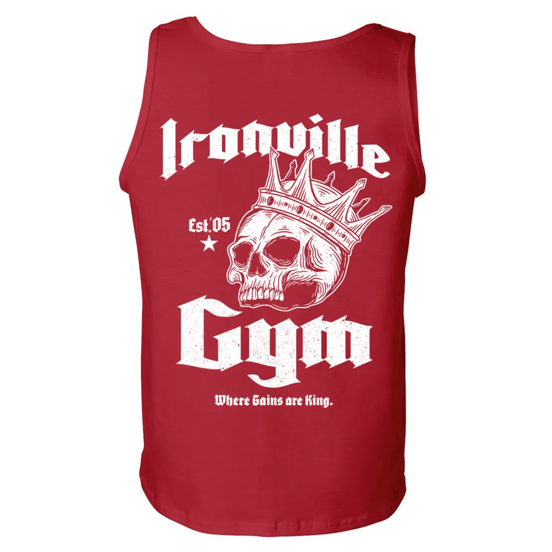 Ironville GYM KING Standard Cut Gym Tanktop