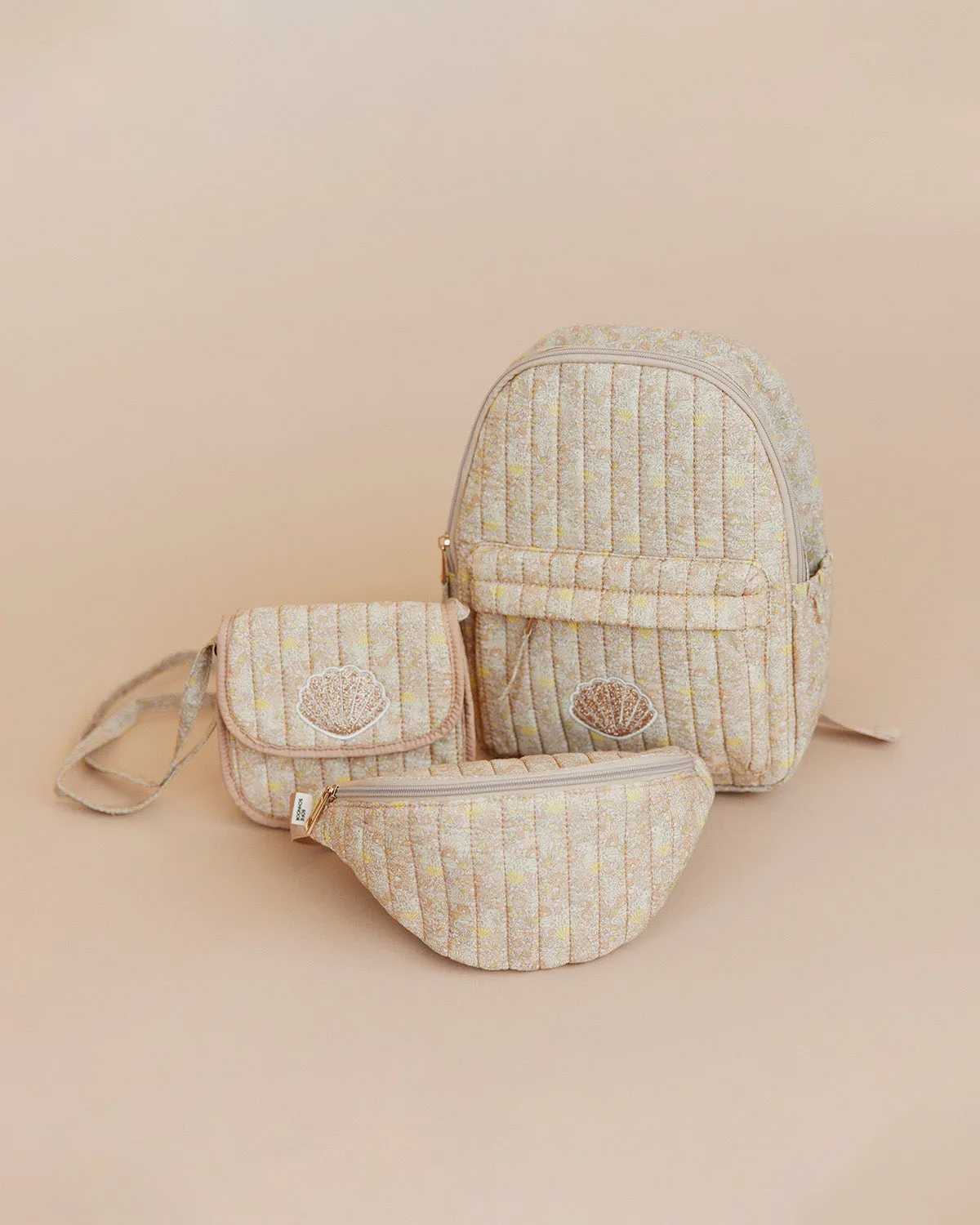 JENNYSK BACKPACK - Off White with AOP