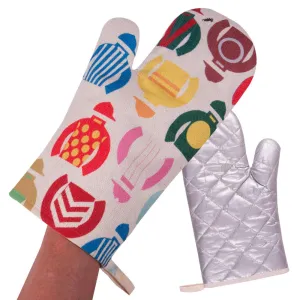 Jockey Silks Heat Resistant Oven Mitt