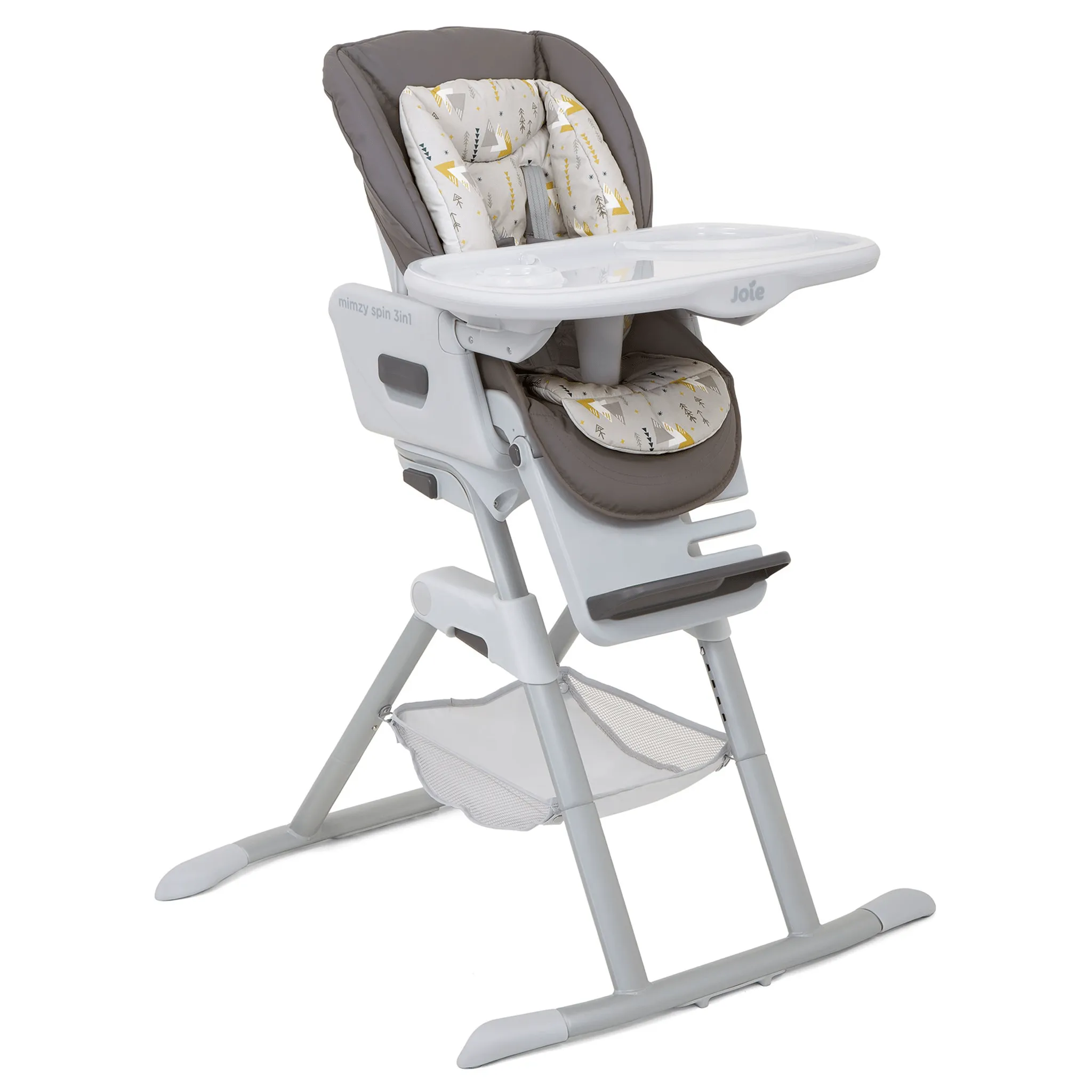 Joie Mimzy Spin 3in1 Highchair - Geometric Mountains