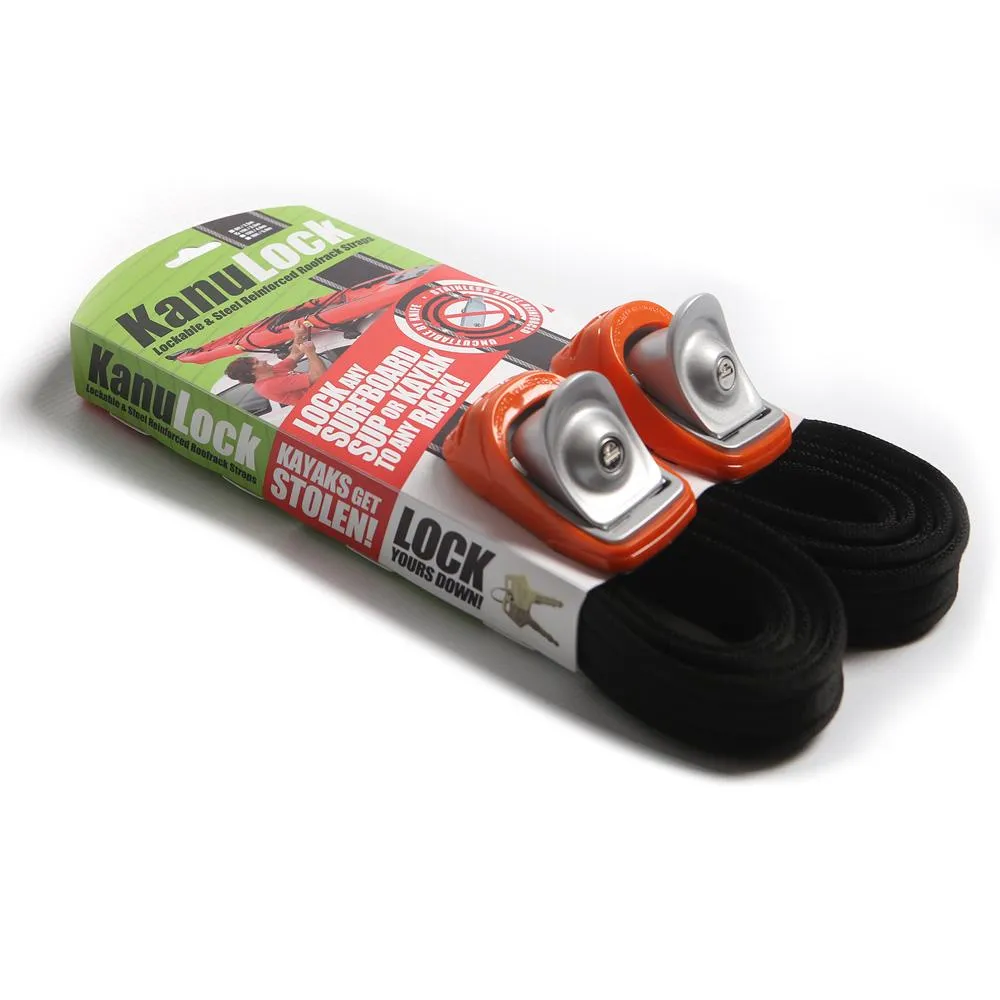 Kanulock Lockable Tie Down Straps - 11'