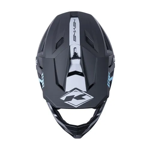 Kenny Racing Decade Full Face Helmet | Smash Black Turquoise
