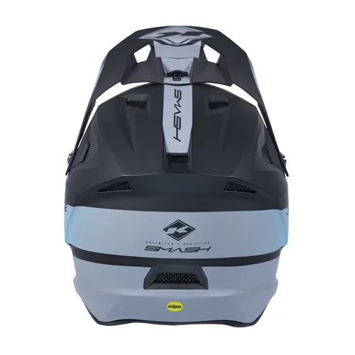 Kenny Racing Decade Full Face Helmet | Smash Black Turquoise