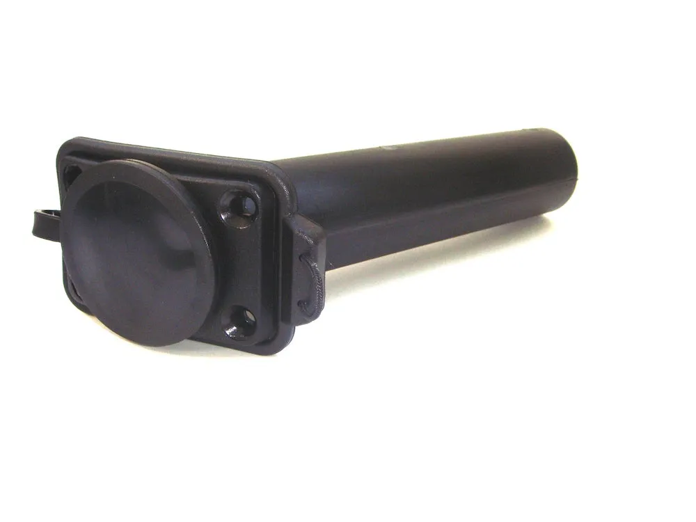 KG Flush Mount Rectangular Rod Holder   Cap
