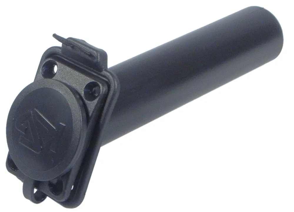 KG Flush Mount Rectangular Rod Holder   Cap
