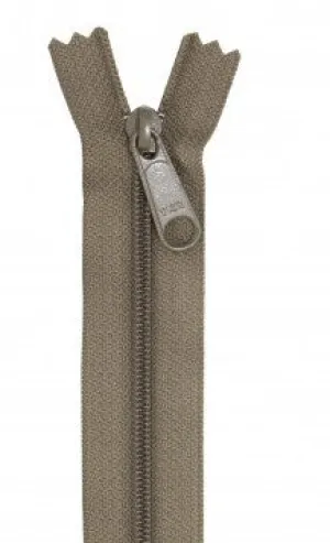Khaki 24" Zipper