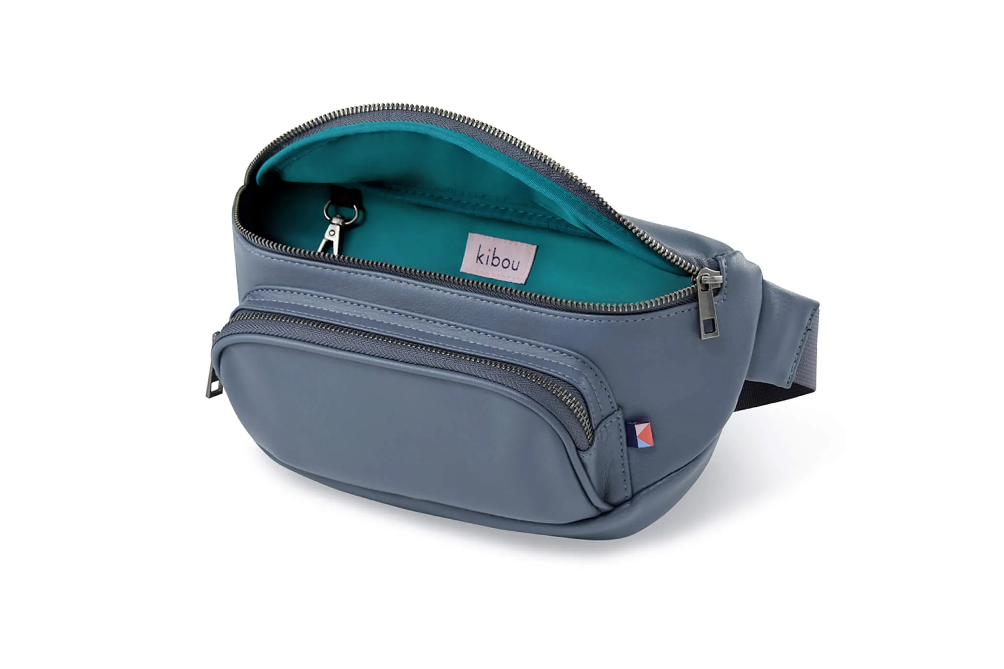 Kibou Vegan Leather Bag - Smoky Indigo