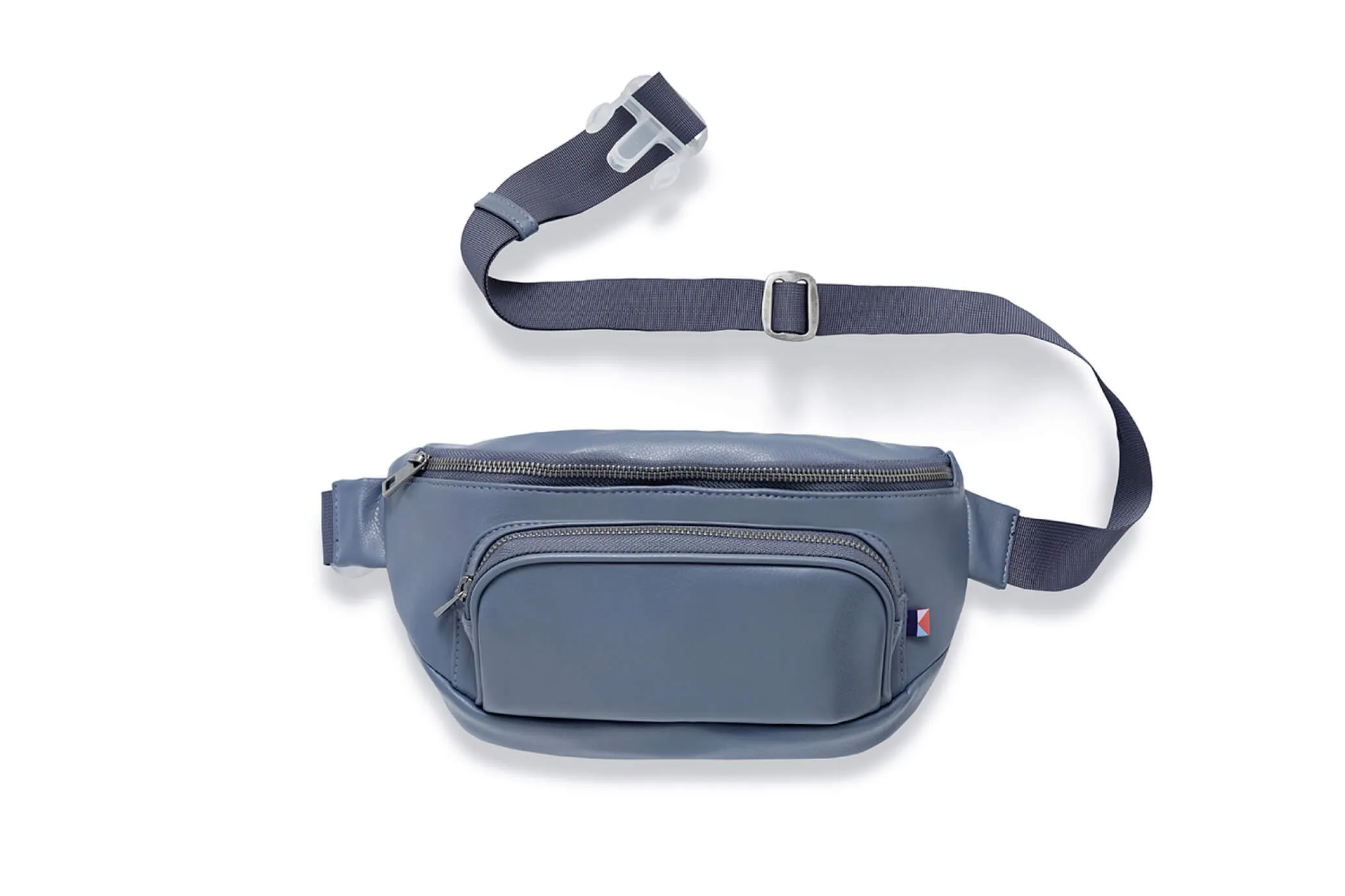 Kibou Vegan Leather Bag - Smoky Indigo