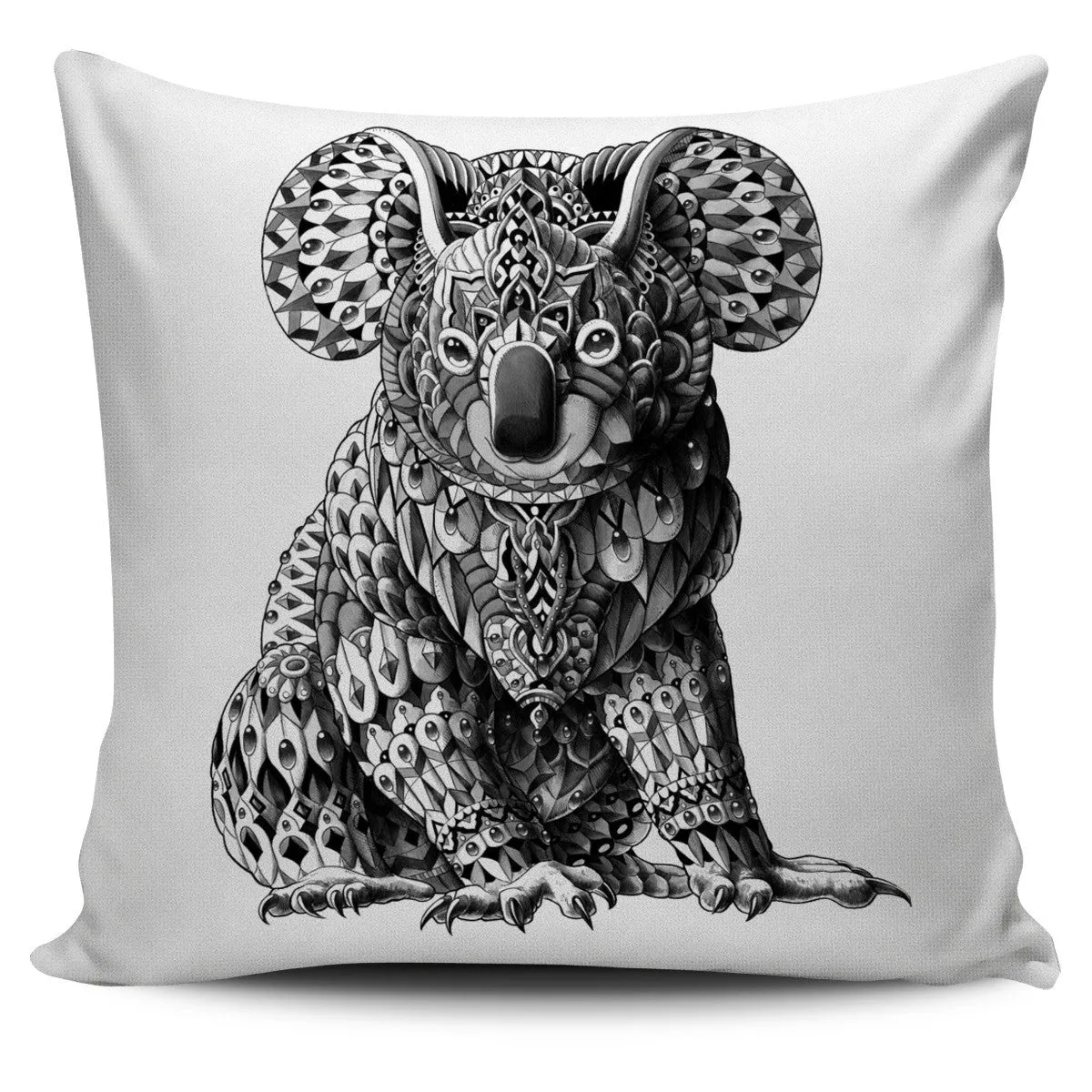 KOALA ORNATE ANIMAL PILLOW COVER