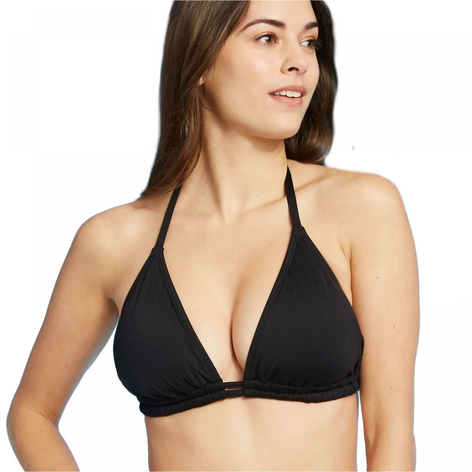 Kona Sol Women's Double Tunnel Halter Bikini Top