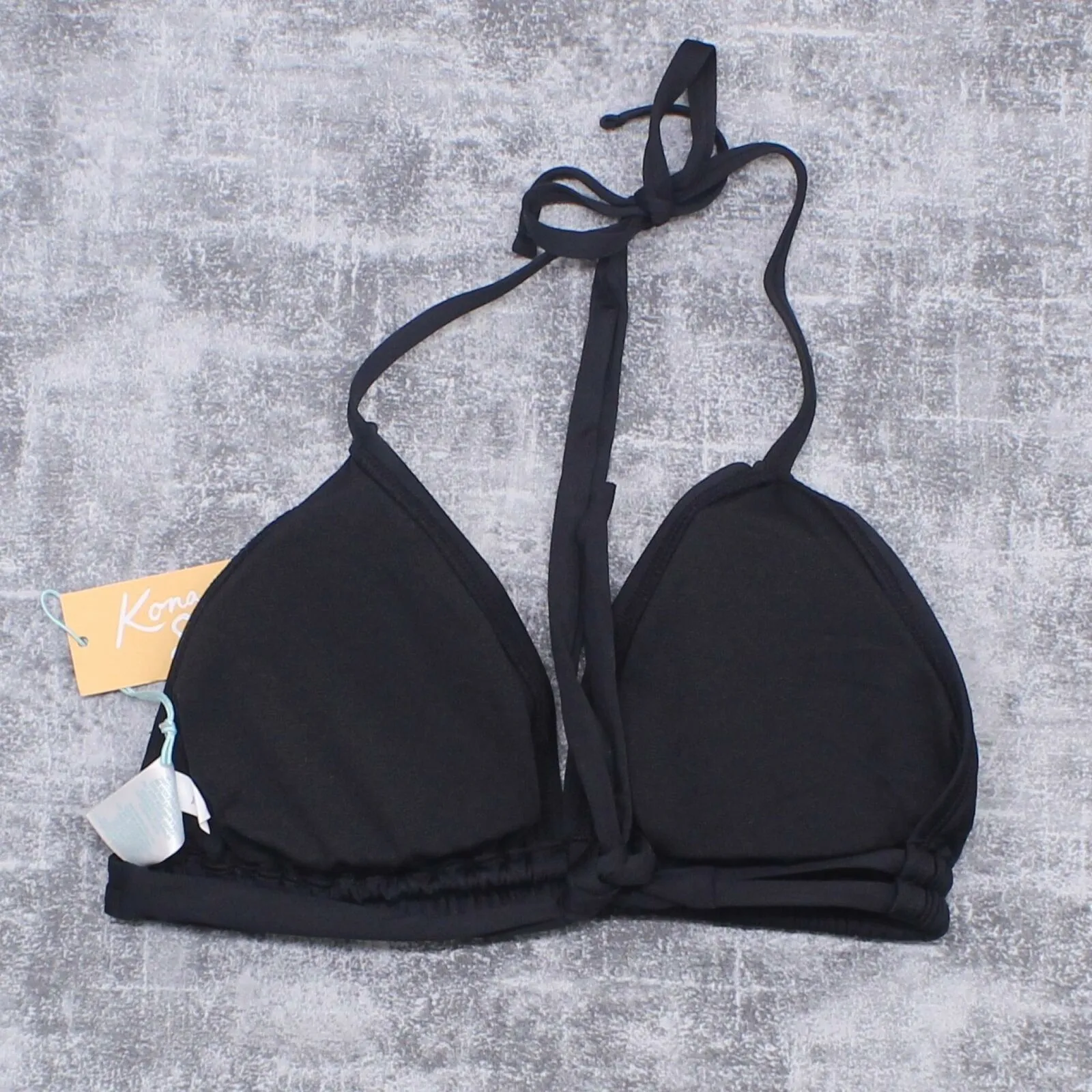 Kona Sol Women's Double Tunnel Halter Bikini Top