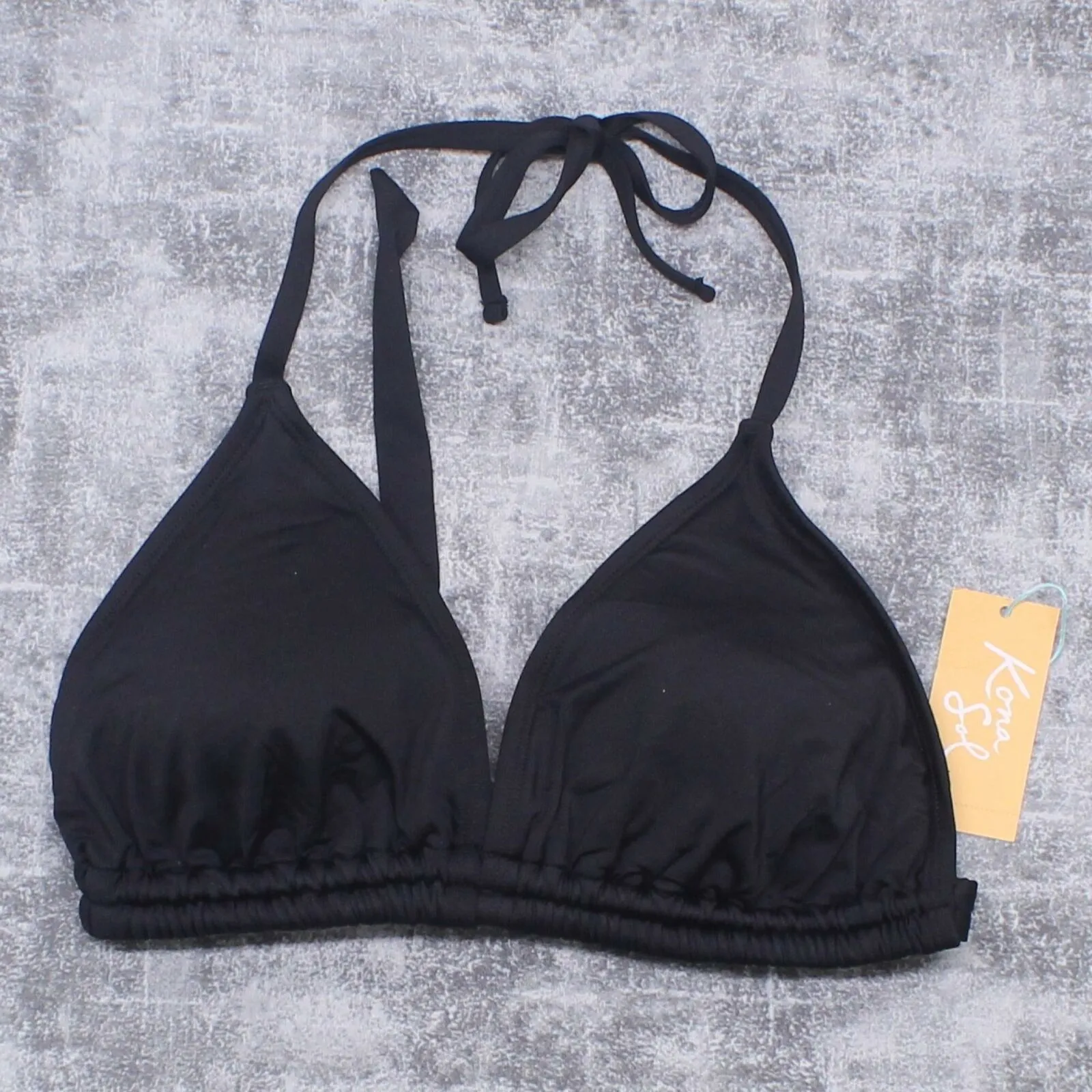 Kona Sol Women's Double Tunnel Halter Bikini Top