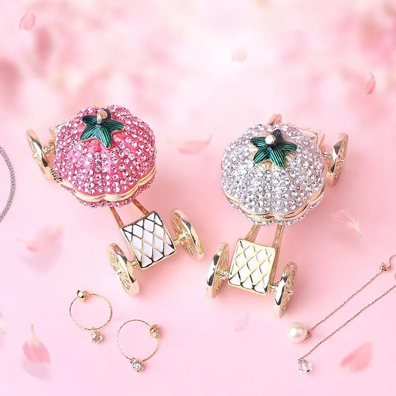 Kürbisförmige Schmuck Aufbewahrungsbox