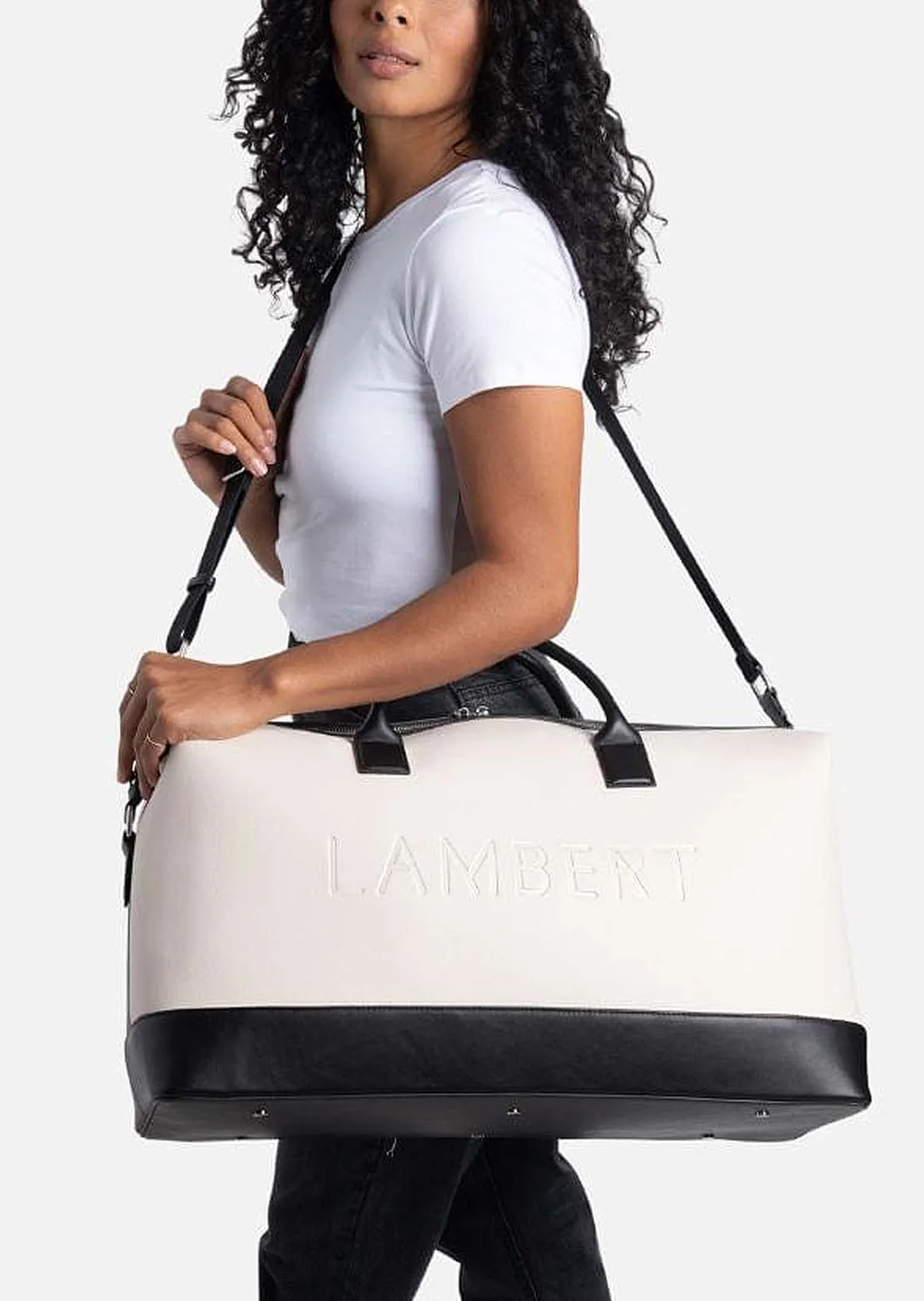 Lambert Women's June Vegan Leather Duffel Bag