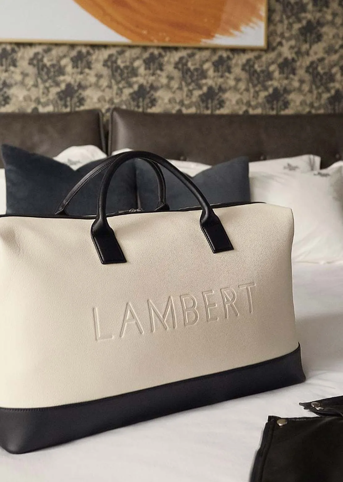 Lambert Women's June Vegan Leather Duffel Bag