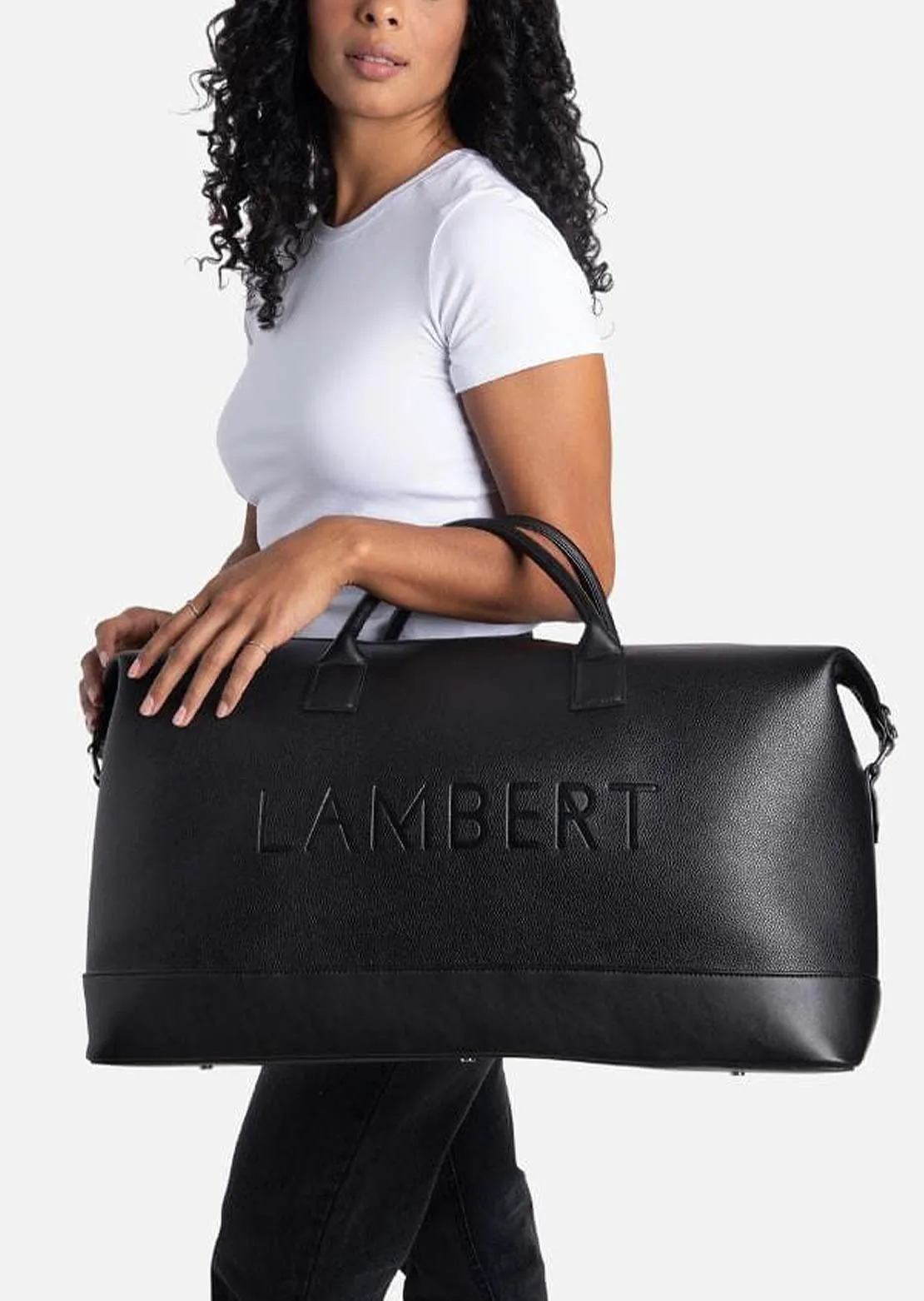Lambert Women's June Vegan Leather Duffel Bag