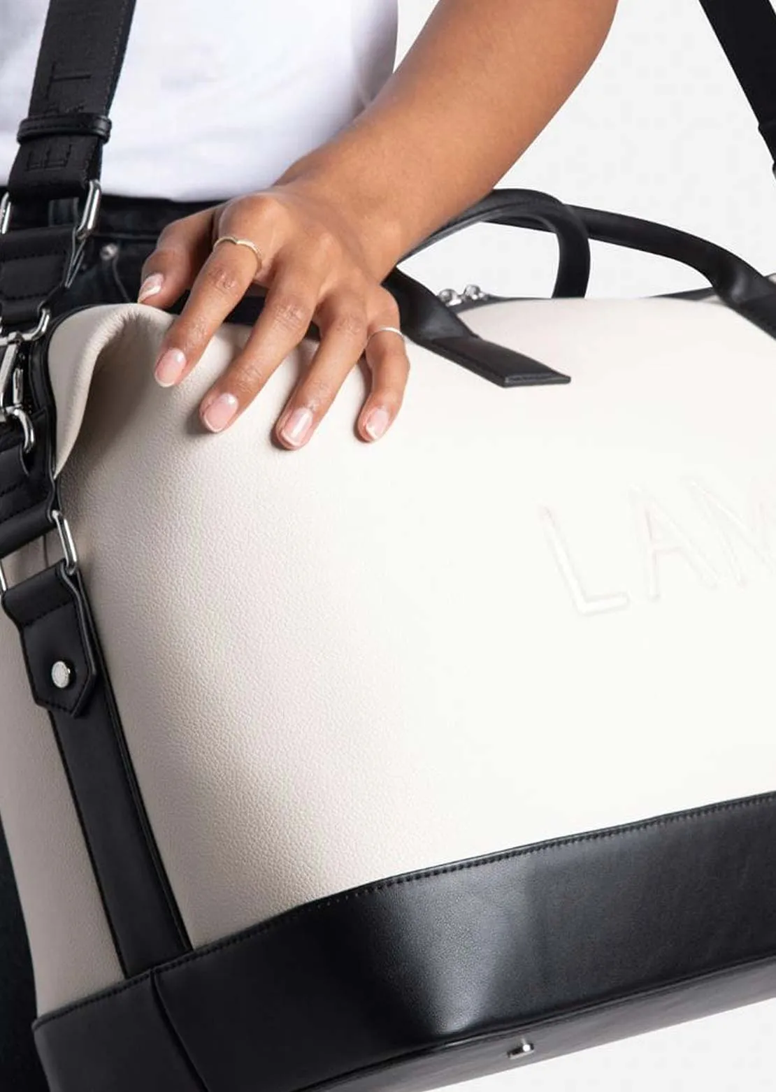 Lambert Women's June Vegan Leather Duffel Bag