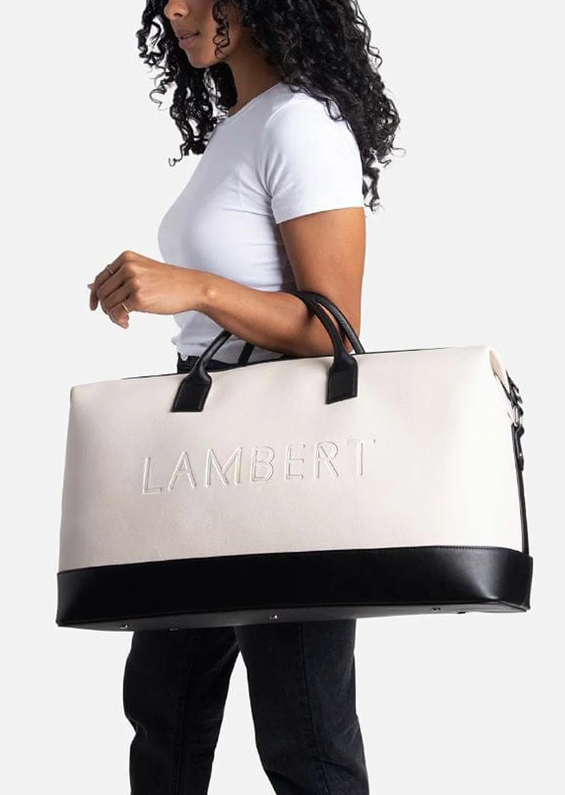 Lambert Women's June Vegan Leather Duffel Bag