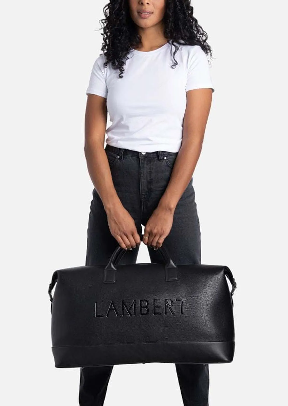 Lambert Women's June Vegan Leather Duffel Bag
