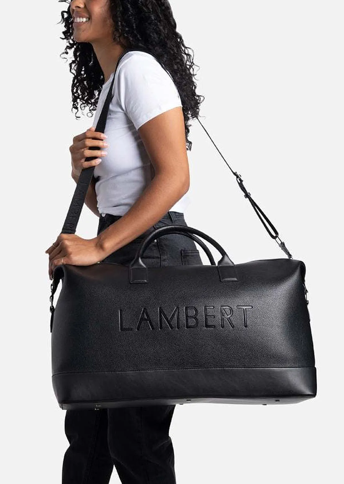 Lambert Women's June Vegan Leather Duffel Bag