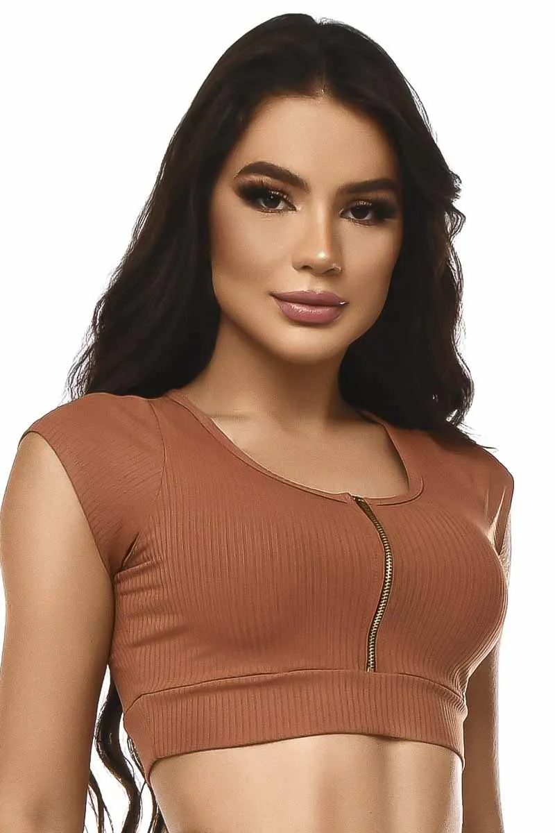 Let's Gym Sedona Ribbed Bra