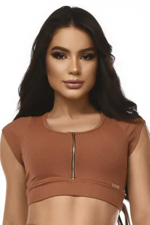 Let's Gym Sedona Ribbed Bra