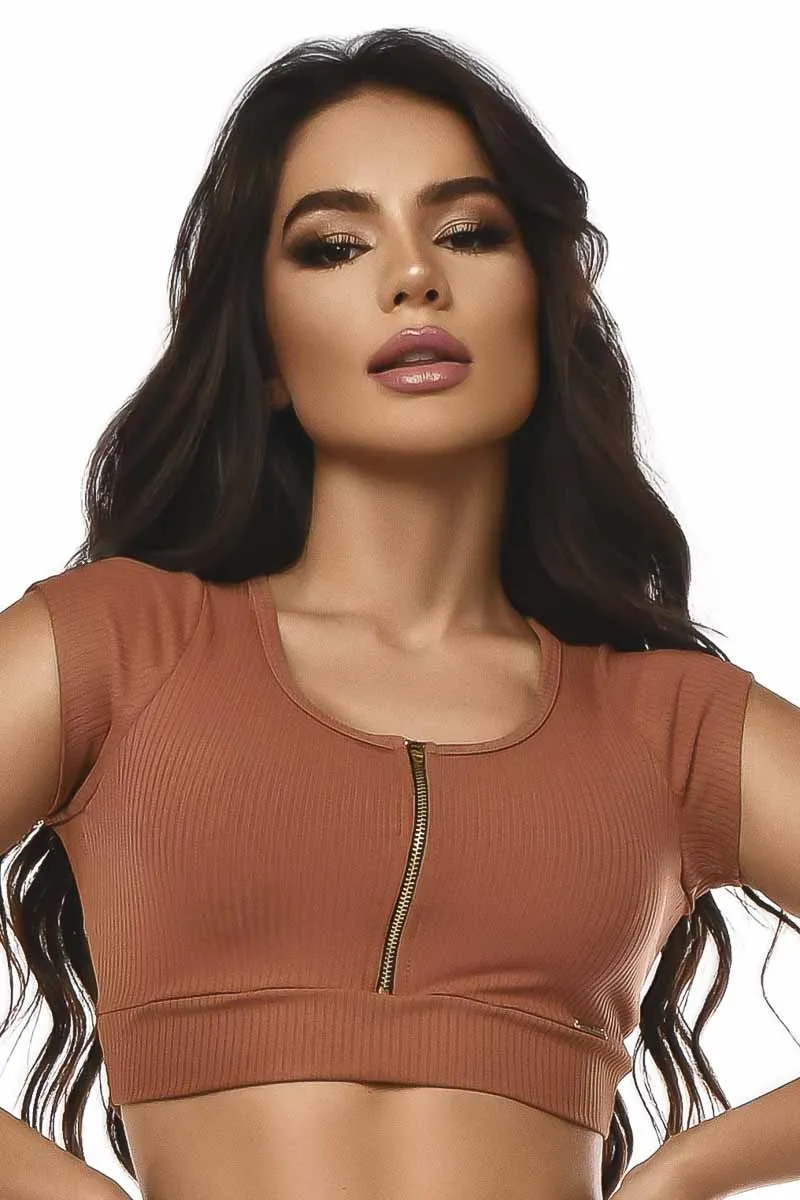 Let's Gym Sedona Ribbed Bra