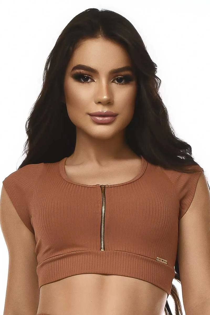 Let's Gym Sedona Ribbed Bra