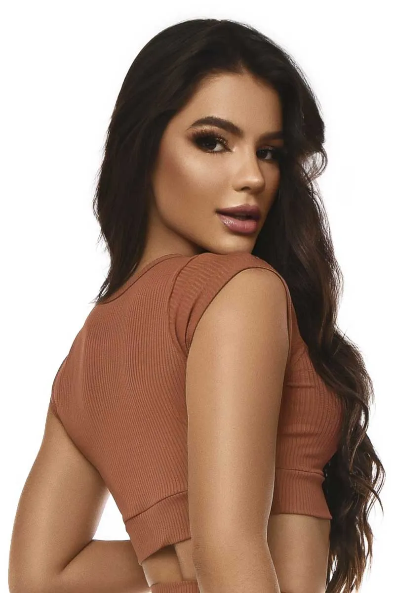 Let's Gym Sedona Ribbed Bra