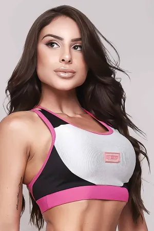 Let's Gym Silver Charm Bra