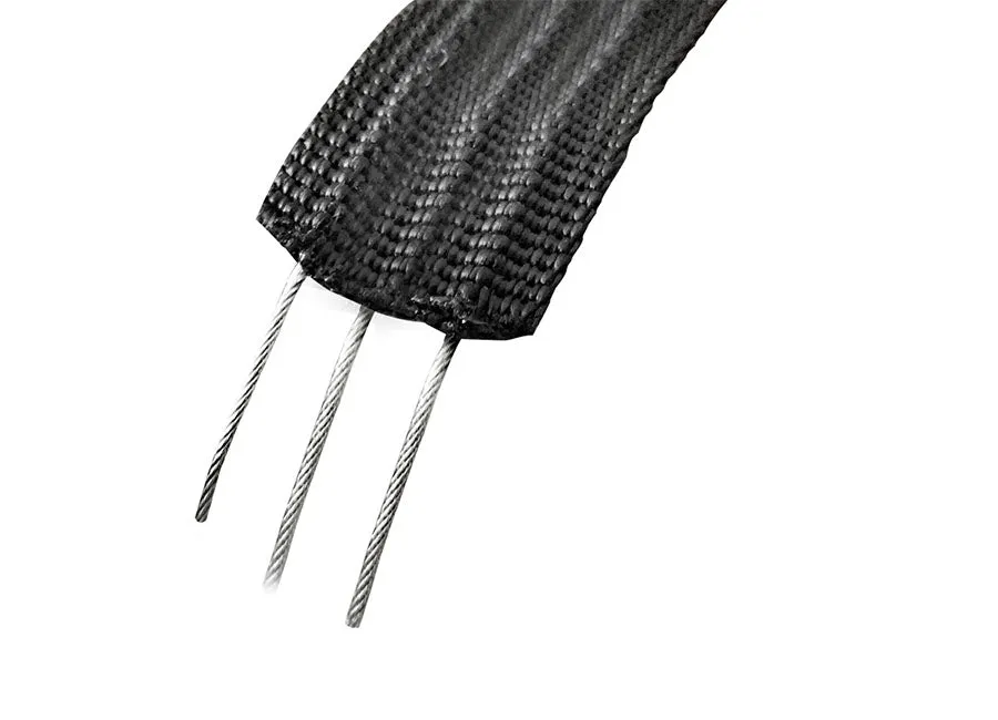 Lockable Steel Reinforced Tie-Down Straps 5m x 24mm (Set)