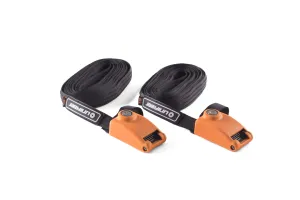 Lockable Steel Reinforced Tie-Down Straps 5m x 24mm (Set)