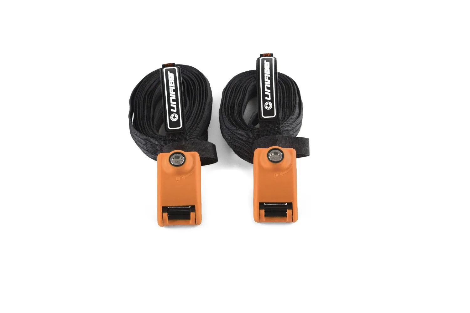Lockable Steel Reinforced Tie-Down Straps 5m x 24mm (Set)