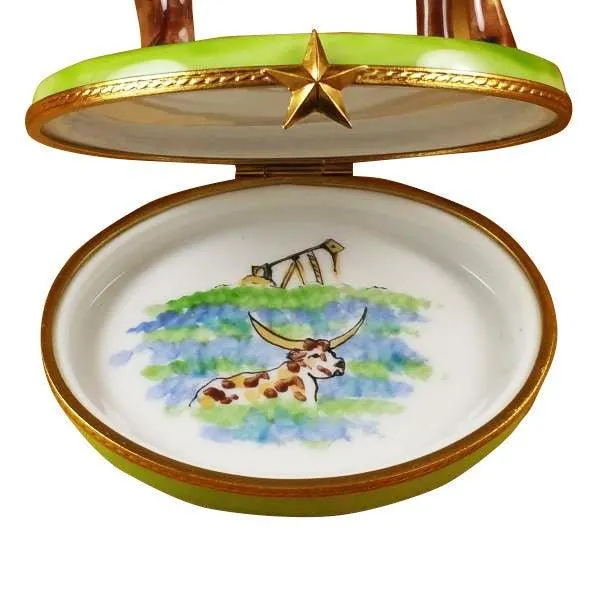 Longhorn Bull with Removable Insert