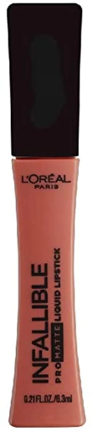 L'Oreal Paris Infallible Pro-Matte Liquid Lipstick, Milk And Cookies, 0.21 fl; oz.