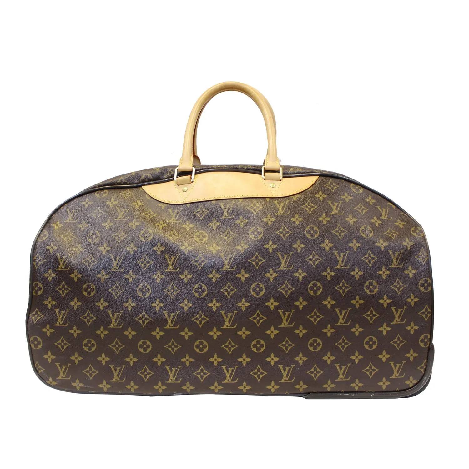 LOUIS VUITTON Eole 60 Monogram Canvas Rolling Luggage Bag Brown